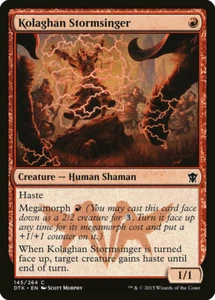 4 Kolaghan Stormsinger 4x x4 - NM - Dragons of Tarkir - SPARROW MAGIC - Picture 1 of 1