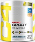 CELLUCOR C4 - RIPPED SPORT PREWORKOUT - ARCTIC SNOW CONE - 30 SERVINGS -EXP 8/24