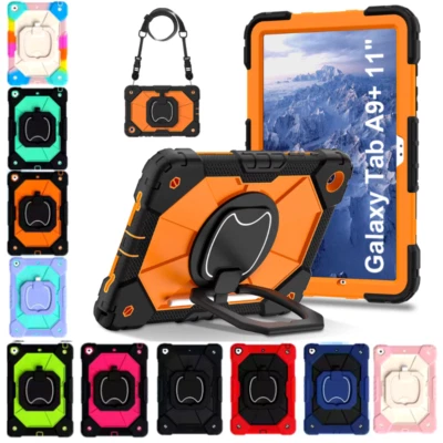 For Samsung Galaxy Tab A9+ A8 A7Lite Kids Shockproof Heavy Duty Stand Case Cover - image 1 of 4