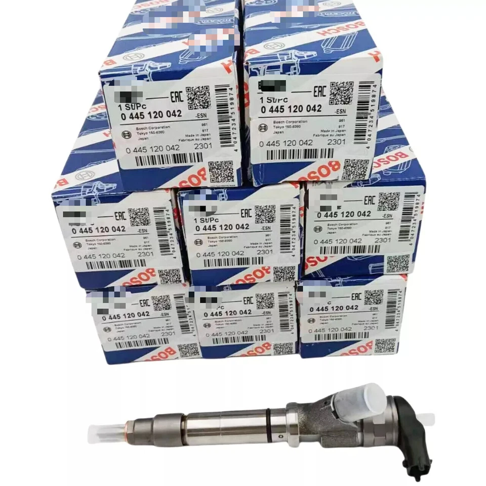 NEW 8x 0445120042 Fuel Injectors For Chevy GMC Duramax LBZ Hummer 6.6L 2006-07 Foto 1 de 4