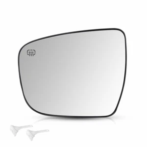 Left Side Rear View Mirror Glass Heated Fit 2015-2024 Nissan Murano 963664BA1A - Picture 1 of 18