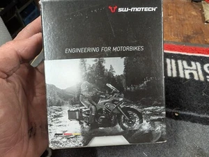 Honda Africa Twin CRF1000L 2018- & ADV Sports Black Footrest Extensions #MOTOH - Picture 1 of 8