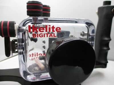 Ikelite Digital  Underwater Housing Camera Heavy Clear Plexiglass Dive Case Read - Image 1 of 4