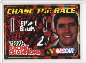 2001 Racing Champions Chase The Race Autograph Elliott Sadler FREE SHIP - Picture 1 of 2