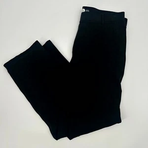 Betabrand Dress Pants Women's Large Petite Gray Regular Fit Straight Leg Preppy - Picture 1 of 12