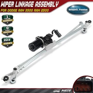 Front Windshield Wiper Linkage with Motor for Dodge Ram 1500 2500 3500 4500 5500 - Picture 1 of 8