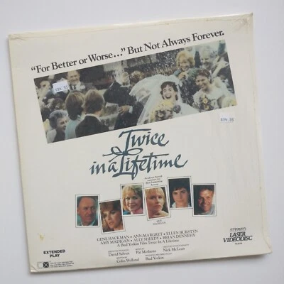 BRAND NEW Factory Sealed Laserdisc 1986 TWICE IN A LIFETIME Gene Hackman - Image 1 of 2