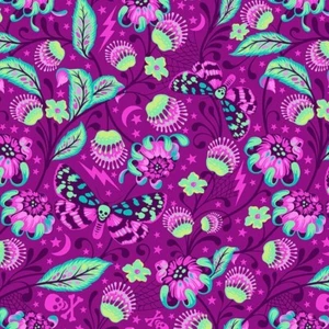 OOP & Hard to find - De La Luna Venus - Clairvoyant by Tula pink cotton fabric - Bild 1 von 1