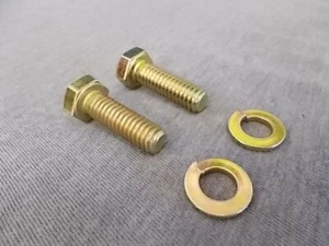 Ford Essex & Kent High Tensile ZINC & COLOUR Plated Thermostat Housing HEX Bolts - Picture 1 of 3