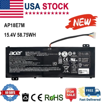 Nueva Batería Original AP18E7M AP18E8M para Acer Nitro 5 AN515-52 AN515-54 AN515-55 Foto 1 de 4