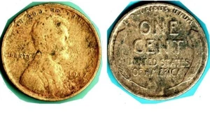 '1917 Lincoln WHEAT Penny' ohne Münzzeichen - Bild 1 von 1