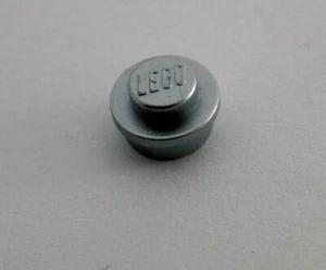 40 LEGO Silver Round 1 x 1 Plate Stud Brick (4073) - 40 Pieces - Picture 1 of 1