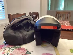 SNELL SA2010 OPEN FACE WHITE COMPOSITE RACEQUIP RACING HELMET New - Foto 1 di 17