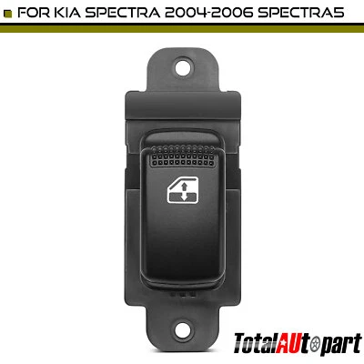 Interruptor de ventana eléctrica para Kia Spectra 2004-2006 Spectra5 2005 2006 pasajero delantero Foto 1 de 4