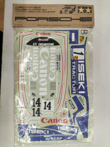 Tamiya Porsche 956 Racing Sticker Set 1/10 Electric Rc Car Spare Parts