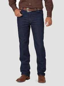 Men's Wrangler® Cowboy Cut® Active Flex Indigo Slim Fit Jeans 936AFPW - Picture 1 of 4