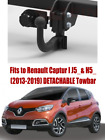 DETACHABLE Tow Bar For RENAULT Captur J5/H5 13-19 & 7 Pin Bypass Relay Kit R017