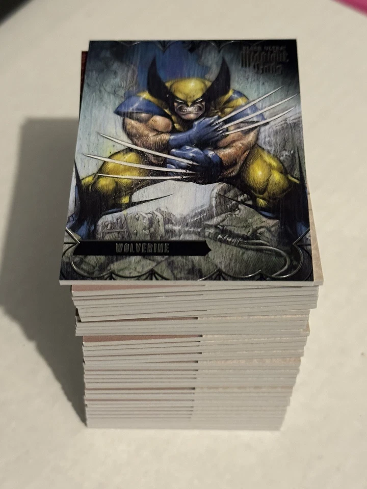 2023 Fleer Marvel Ultra Midnight Sons Complete Base Set #1-100 Silver - Image 1 of 3