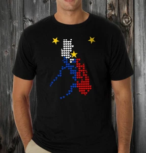 Philippines Filipino Pinoy T-shirt w/ Heart Love Philippine Flag Map 100% Cotton - Picture 1 of 4