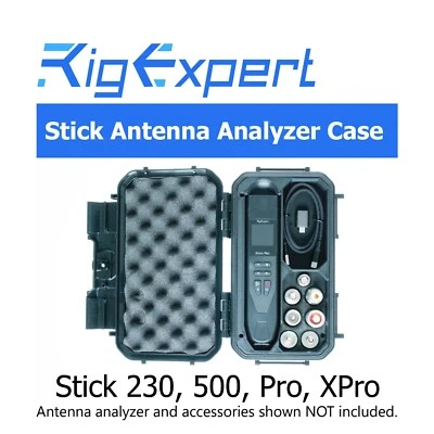 Estojo de armazenamento personalizado RigExpert para analisador de antena Stick Pro XPro 230 500 - Imagem 1 de 4