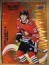 2022-23 Upper Deck Allure Red-Orange Spectrum #SF-44 Lukas Reichel #/100
