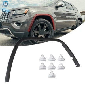 Fender Flares For 2011-2016 Jeep Grand Cherokee Front Left Black Plastic Bolt-on - Picture 1 of 10