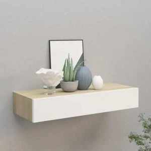 Estante con Cajón de Pared Balda Flotante Expositora Almacenaje MDF vidaXL - Imagen 1 de 10