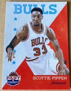 SCOTTIE PIPPEN  HOF 2012-13 PANINI PAST & PRESENT Card #89 NM-MT Condition - Picture 1 of 2