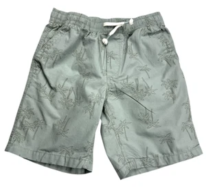 Gap Youth Kids Poplin Pull-On Elastic Waist Shorts – Palm Tree Print – Size XL - Picture 1 of 11