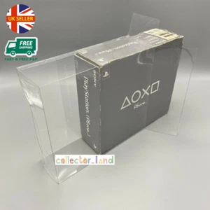1x BOX PROTECTOR for Sony PlayStation One PS1 Slim Game Console Box DISPLAY CASE - Picture 1 of 4