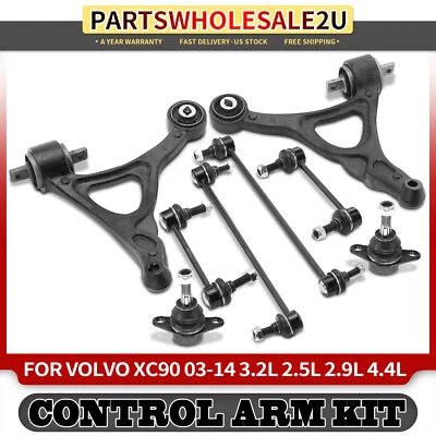 8x Front or Rear Control Arm & Stabilizer Bar Link for Volvo XC90 2003-2013 2014 - Image 1 of 4
