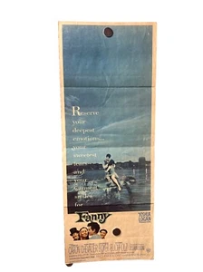 FANNY 1961 INSERT 14X36 MOVIE POSTER LESLIE CARON MAURICE CHEVALIER - Picture 1 of 14