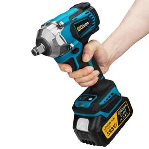 Kit Avvitatore ad Impulsi Gisam 1200NM 1/2 pollici motore brushless 2x batterie - Foto 1 di 2
