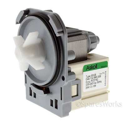 Tricity Bendix Washing Machine Genuine Washer Dryer Drain Pump Askoll M113 M109 - Изображение 1 из 4
