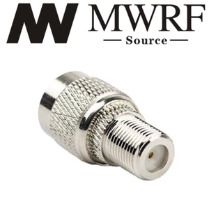 TNC Male to F Female RF coaxial adapter; Fast Shipping; US Seller - Picture 1 of 2