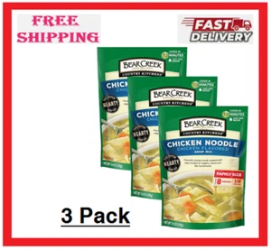(Pack of 3) Bear Creek Soup Mix, Chicken Noodle, (8.4 Ounce) Great Price - Picture 1 of 8