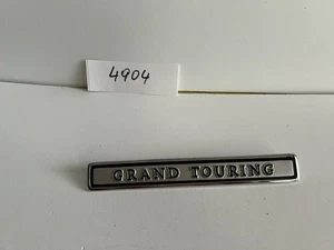 1968-69 Torino GT METAL Emblem "GRAND TOURING " OEM - Picture 1 of 8