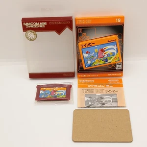 Gameboy Advance TWINBEE Famicom Mini Nintendo Box Manual Japan AGB-P-FTWJ - Picture 1 of 17