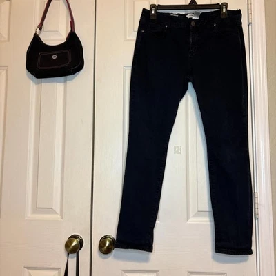 Sonoma Goods For Life Women’s 12 Short Skinny Jeans Dark Wash Stretch Denim - Image 1 of 4