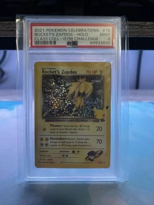 Rocket's Zapdos 15/132 Celebrations: Classic Collection Holo - Picture 1 of 2