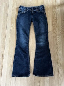 Pantalones de mezclilla Silver Tuesday para mujer talla 26 azul tiro bajo corte boot - ¡Geniales! - Imagen 1 de 7