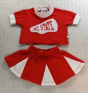 RARO Conjunto de Animadora Vintage Third Street NC State University Wolfpack 2T EE. UU. - Imagen 1 de 19