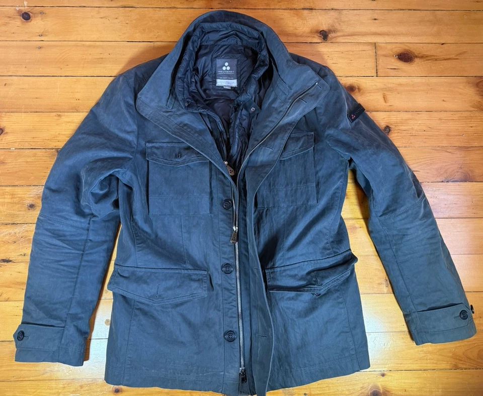 Chaqueta STRITCH OXF para hombre PEUTEREY talla 54 plumón de ganso 2 en 1 chaqueta acolchada Foto 1 de 4