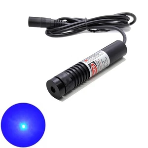 Diametro 16mm 450nm 200mW Punto Luce Blu Messa a Fuoco Regolabile Modulo Laser Localizzatore - Foto 1 di 6