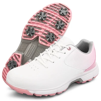Men's Professional Waterproof Golf Shoes Anti Slip Golfers Walking Golfing Shoes - Image 1 of 4