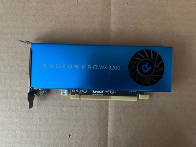 Dell AMD Radeon Pro WX 3200 4GB GDDR5 PCI-E 4 mDP Low Profile Video Card 0R99GK - Image 1 of 4
