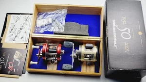 Abu Garcia Ambassadeur 50th Anniversary Reel Set - 5000 4 Screw, Morrum 3600 C - Bild 1 von 12