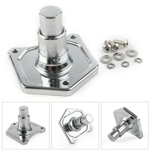 Starter Switch Billet Aluminum CNC Chrome Motorcycle Parts Replacement - Picture 1 of 9