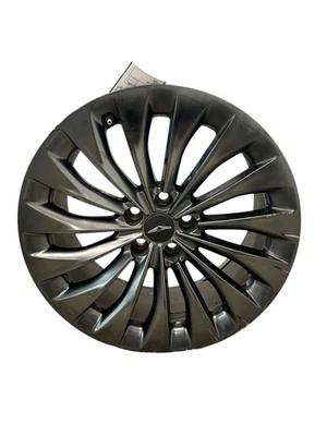 2020 GENESIS G90 19X8.5 FRONT 19 INCH 5 LUG 15 SPOKE SILVER RIM 52910-D2250 - Image 1 of 4