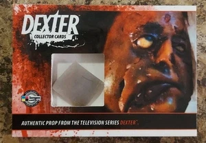 DEXTER 2012 Breygent Set Worn Silicone Head ~ Wardrobe Patch Card SDCC 168/299 - Picture 1 of 2